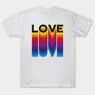 Rainbow Love T-Shirt